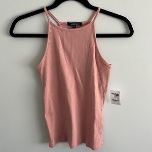 NWT Charlotte Russe pink tank top